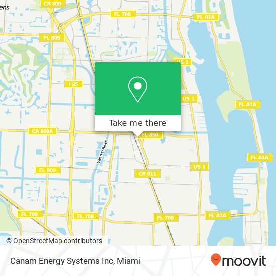 Canam Energy Systems Inc map