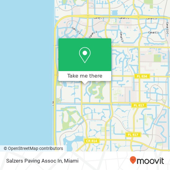 Salzers Paving Assoc In map