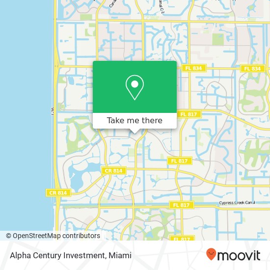 Mapa de Alpha Century Investment