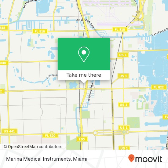 Marina Medical Instruments map