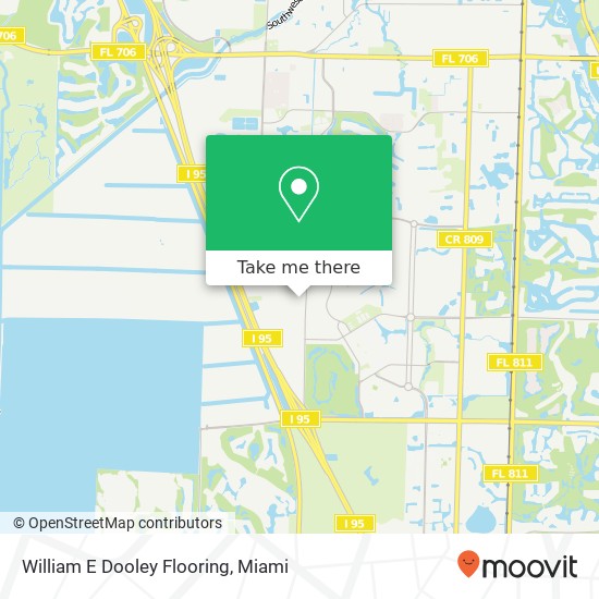 William E Dooley Flooring map