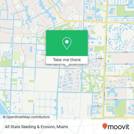 All State Seeding & Erosion map