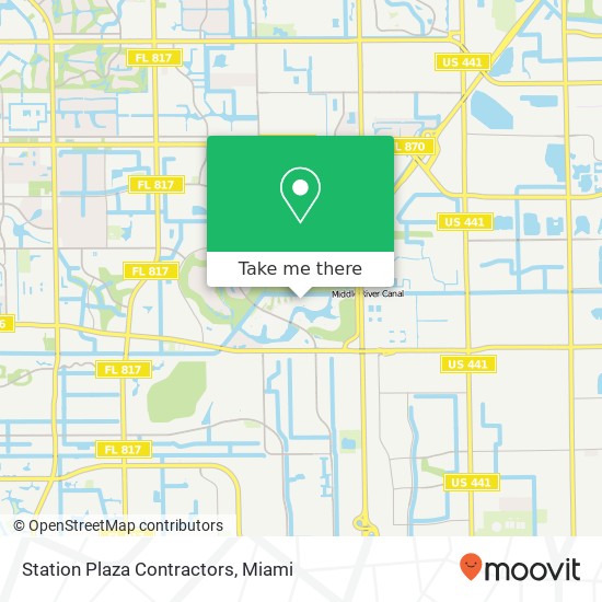 Mapa de Station Plaza Contractors