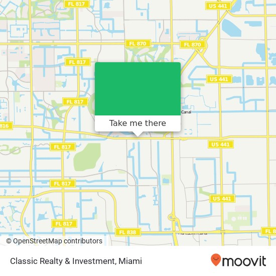 Mapa de Classic Realty & Investment