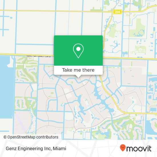 Genz Engineering Inc map