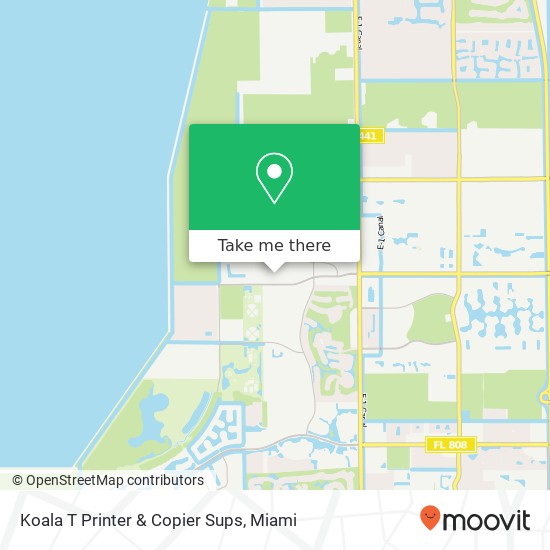 Mapa de Koala T Printer & Copier Sups