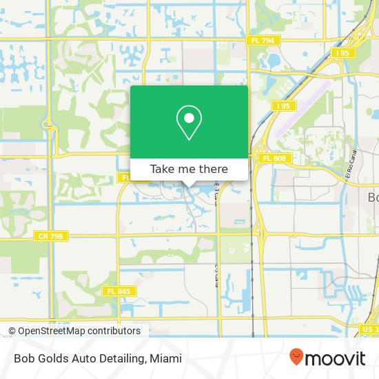 Bob Golds Auto Detailing map