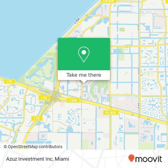 Mapa de Azuz Investment Inc