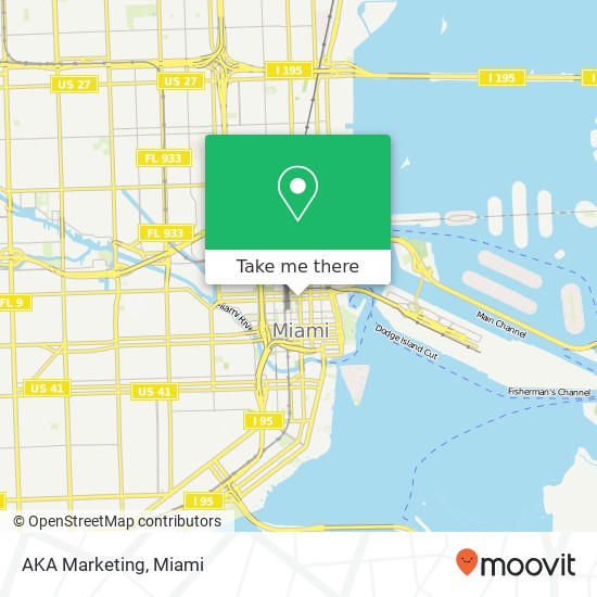 AKA Marketing map