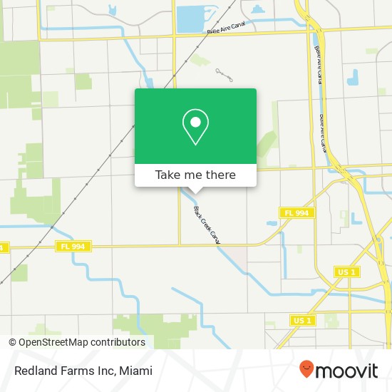 Mapa de Redland Farms Inc