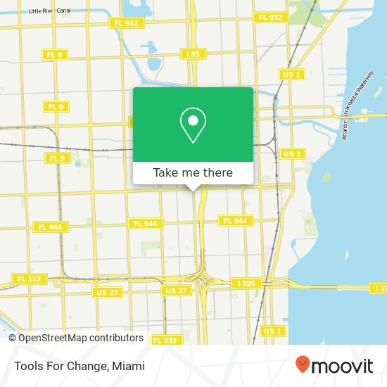 Tools For Change map