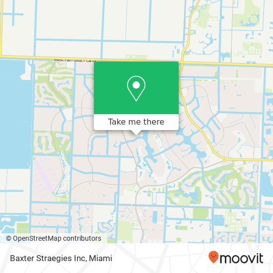 Baxter Straegies Inc map
