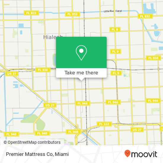 Premier Mattress Co map