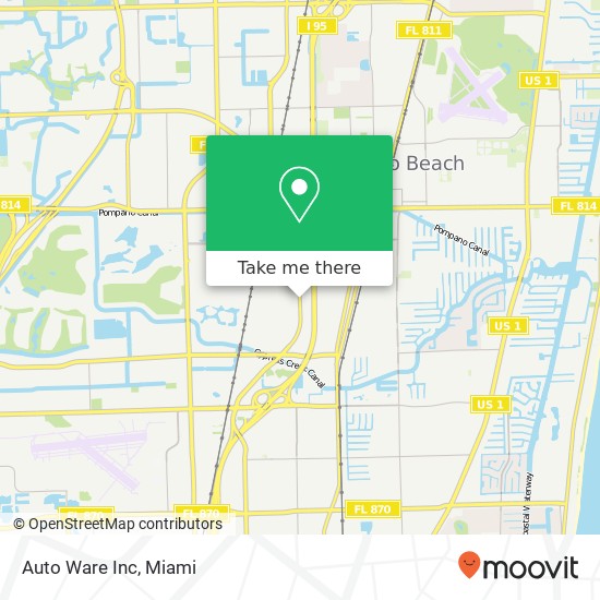 Auto Ware Inc map