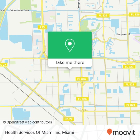 Health Services Of Miami Inc map