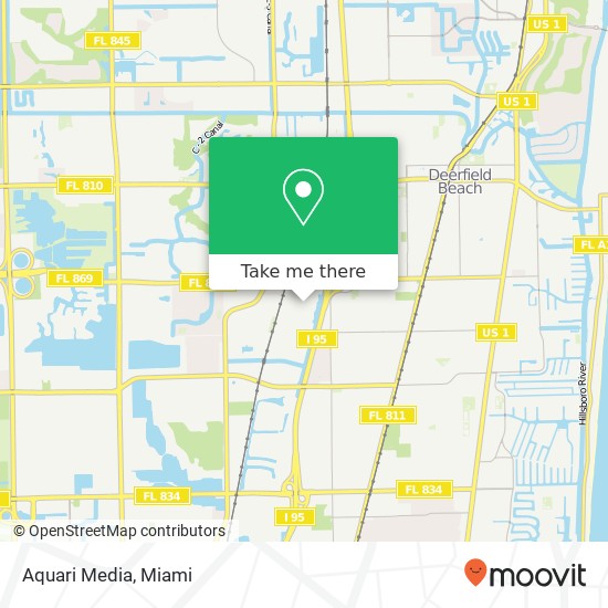 Aquari Media map