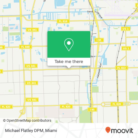 Michael Flatley DPM map