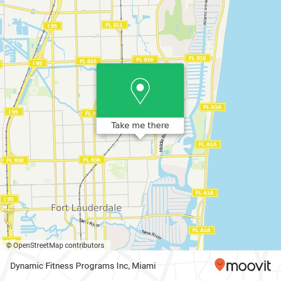 Dynamic Fitness Programs Inc map