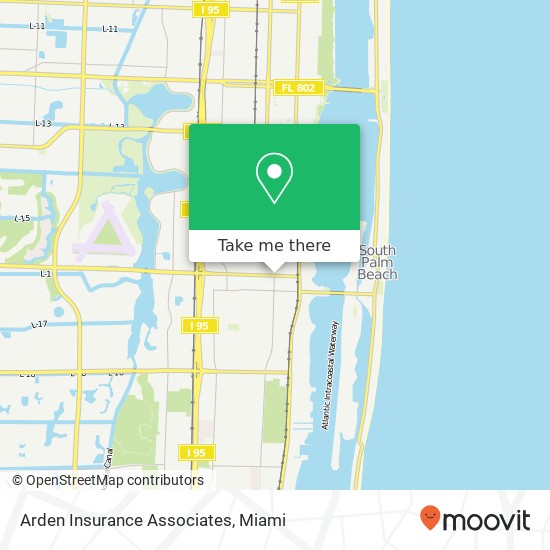 Arden Insurance Associates map