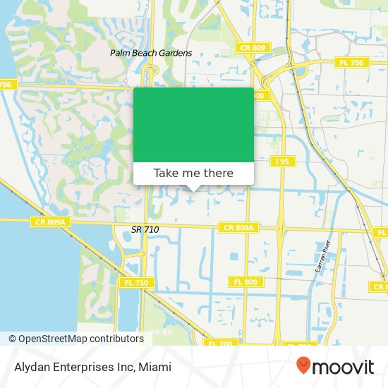 Alydan Enterprises Inc map