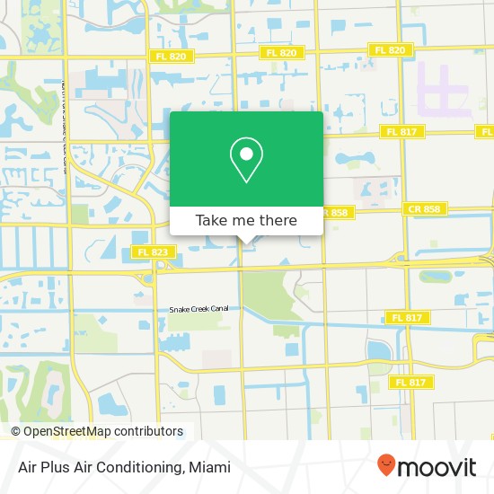 Mapa de Air Plus Air Conditioning