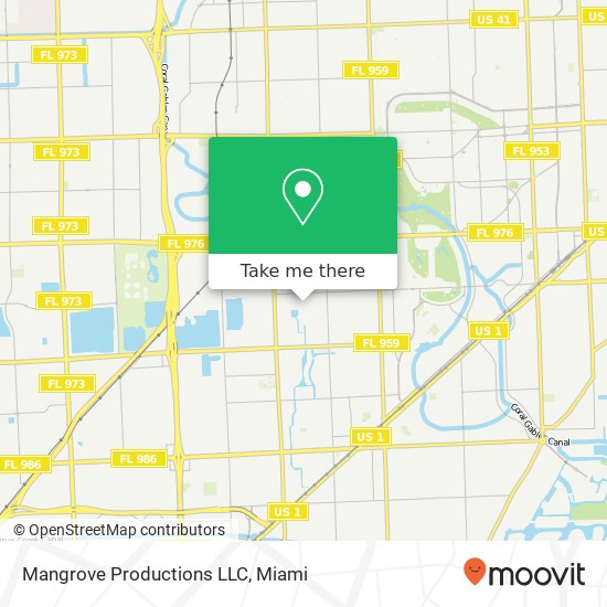 Mangrove Productions LLC map