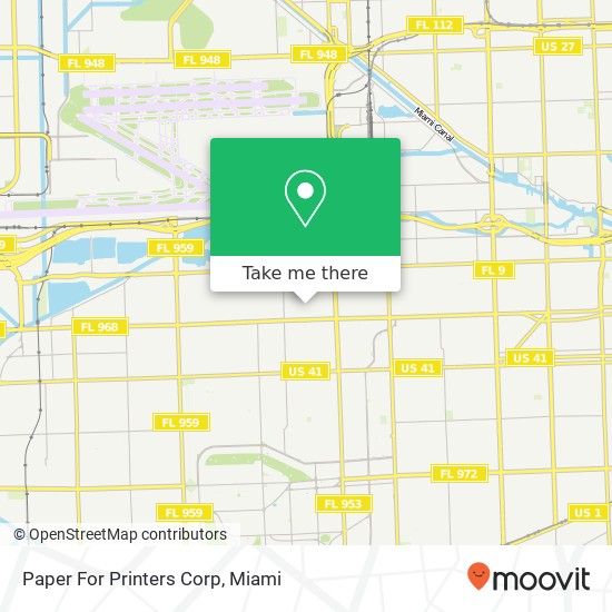 Mapa de Paper For Printers Corp