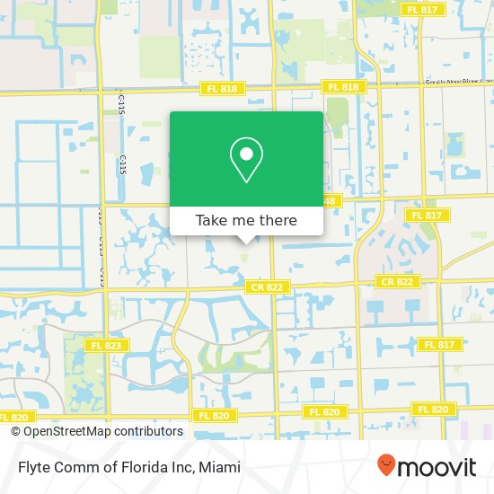 Mapa de Flyte Comm of Florida Inc