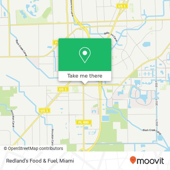 Mapa de Redland's Food & Fuel