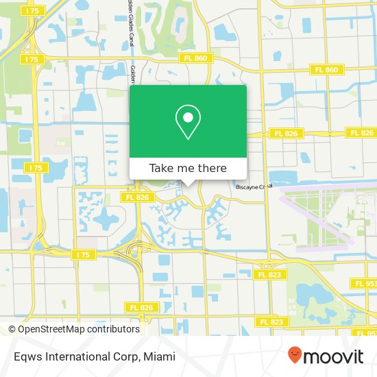 Eqws International Corp map