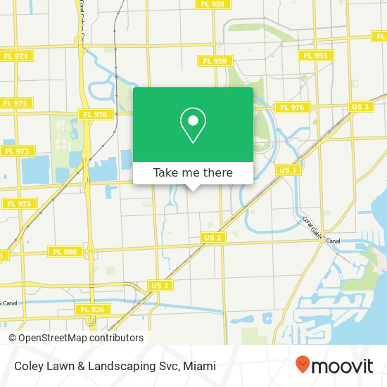 Coley Lawn & Landscaping Svc map