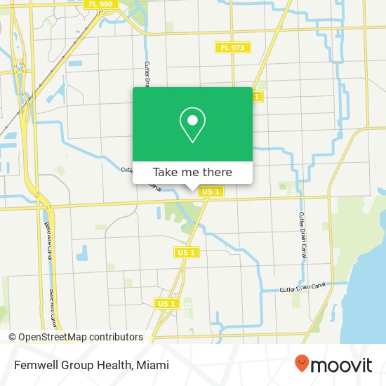 Femwell Group Health map