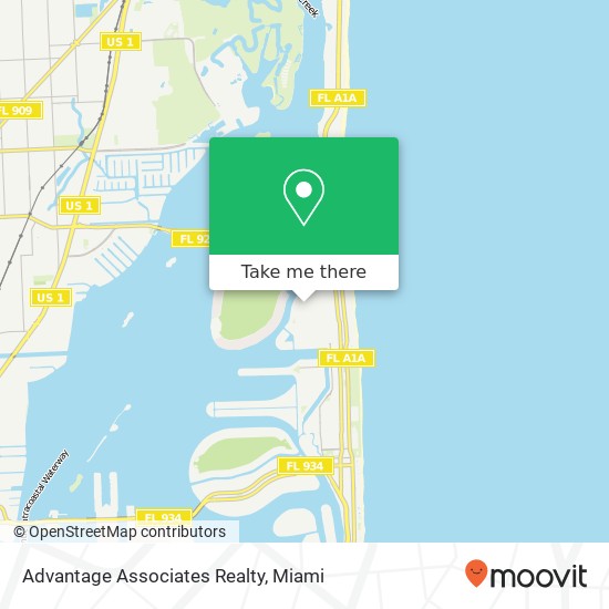 Advantage Associates Realty map