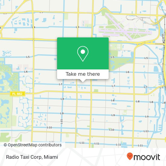 Radio Taxi Corp map