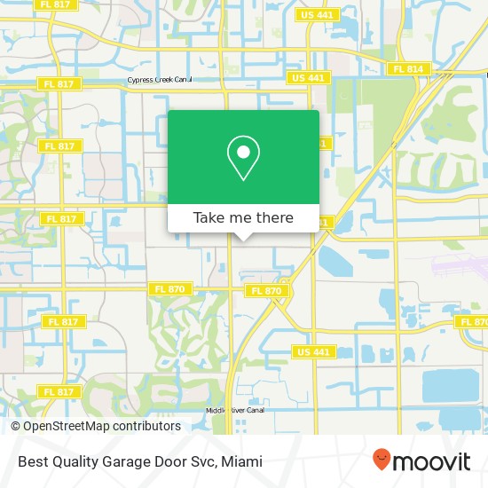 Best Quality Garage Door Svc map