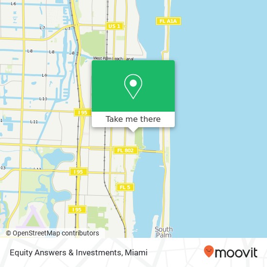 Mapa de Equity Answers & Investments