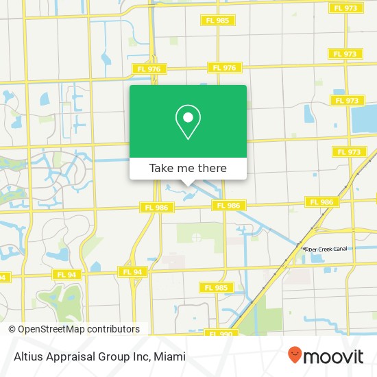 Altius Appraisal Group Inc map