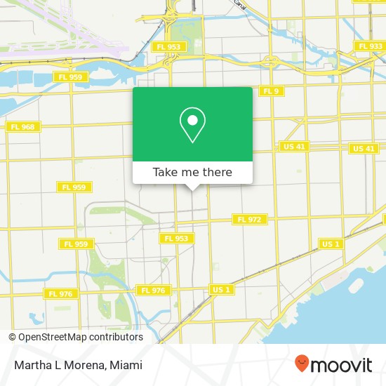 Mapa de Martha L Morena