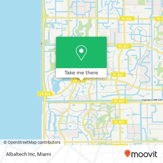 Albaltech Inc map