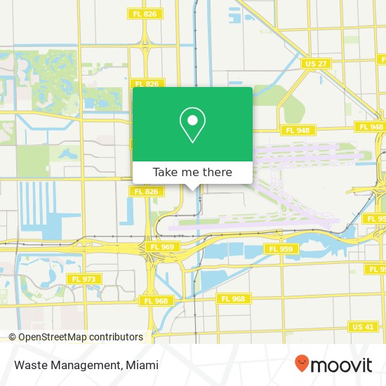 Waste Management map