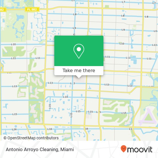 Mapa de Antonio Arroyo Cleaning