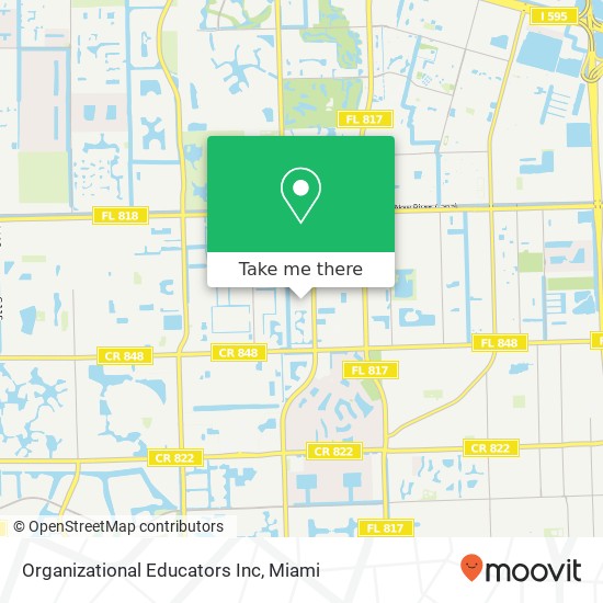 Mapa de Organizational Educators Inc