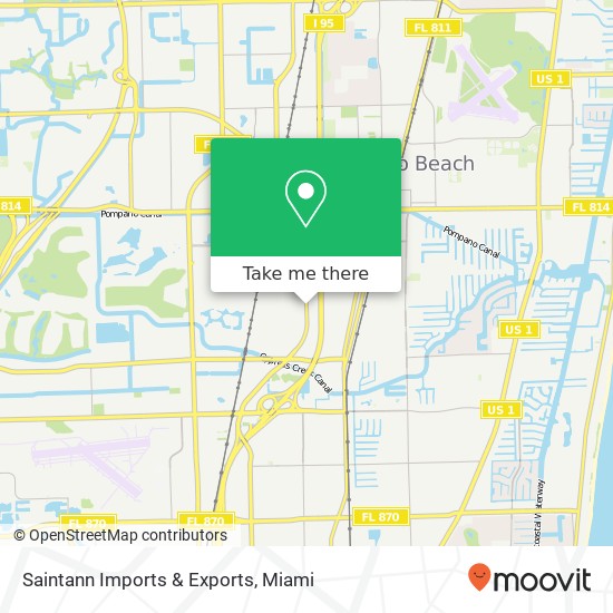 Saintann Imports & Exports map