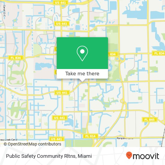 Public Safety Community Rltns map