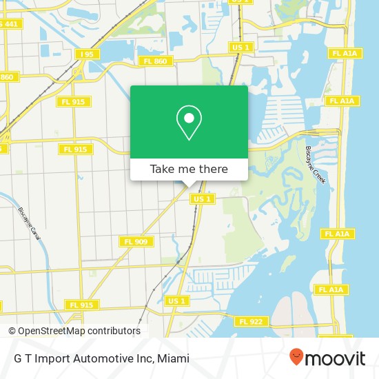 G T Import Automotive Inc map