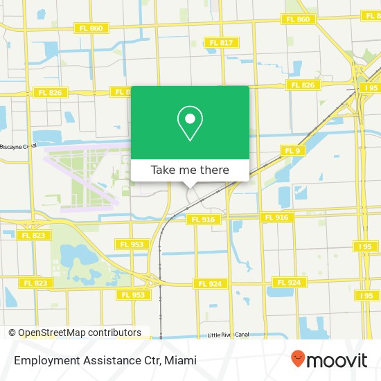 Employment Assistance Ctr map