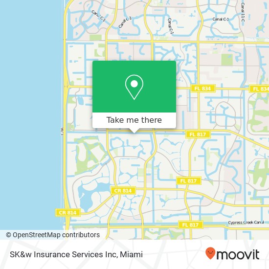 SK&w Insurance Services Inc map