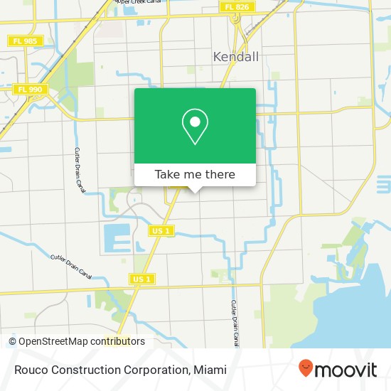 Rouco Construction Corporation map