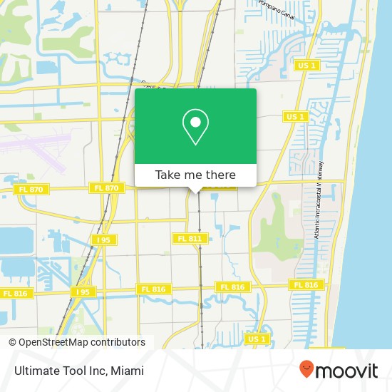 Ultimate Tool Inc map