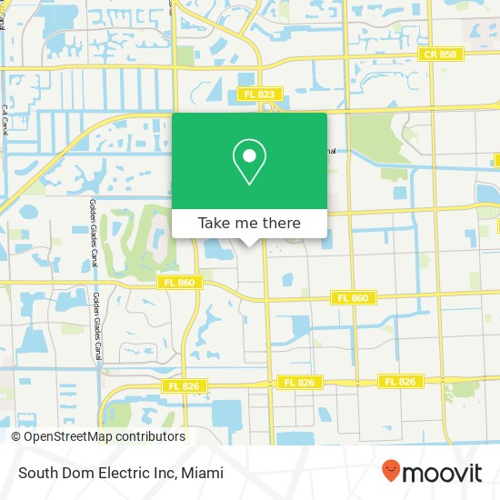 South Dom Electric Inc map